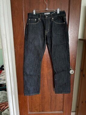 Men's Levis Denizen Jeans, Dark Denim, 30/30